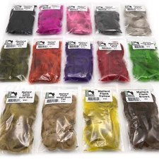 MALLARD FLANK FEATHERS - Hareline Fly Tying Natural & Dyed Duck Feathers NEW!