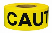 Swanson Bt30cau2 3-inch By 300-feet 2-mil Barricade Tape Caution With Print Swanson Bt30cau2 3-inch By 300-feet 2-mil Barricade Tape Caution With Print
