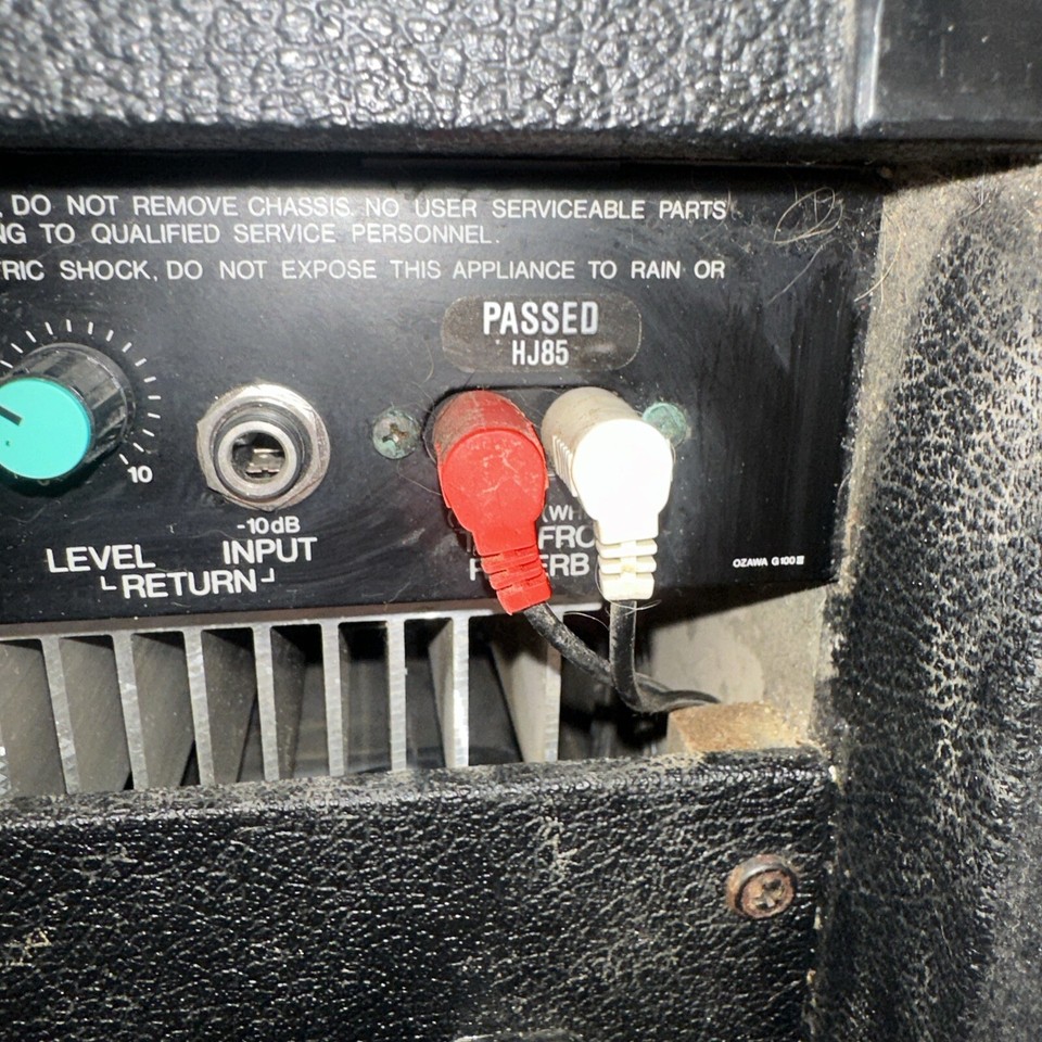 Yamaha G 100 III amplifier Turns On Not Able To Test {G2} eBay