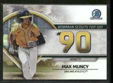 2023 Bowman #BTP-90 Max Muncy Bowman Scouts Top 100