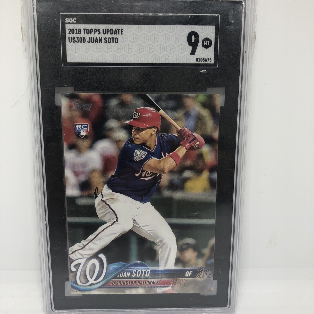 スポーツ選手 Topps Baseball Update Juan Soto RC 2018 Topps Update Series Juan Soto Rc SGC 9 | eBay