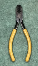 M. Klein Son's Tools 5-1/2" Diagonal Side Wire Cutters 1978 Vintage USA