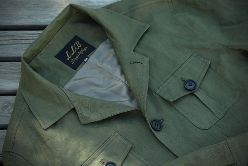 Linen Safari Jacket Men's British Retro Coat Hunting Coat Vintage Casual Jacket - Picture 27 of 28
