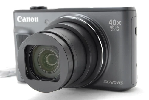 Canon Powershot SX720 HS 20.3MP Compact Digital Camera 40x Optical Zoom Black - Picture 1 of 12