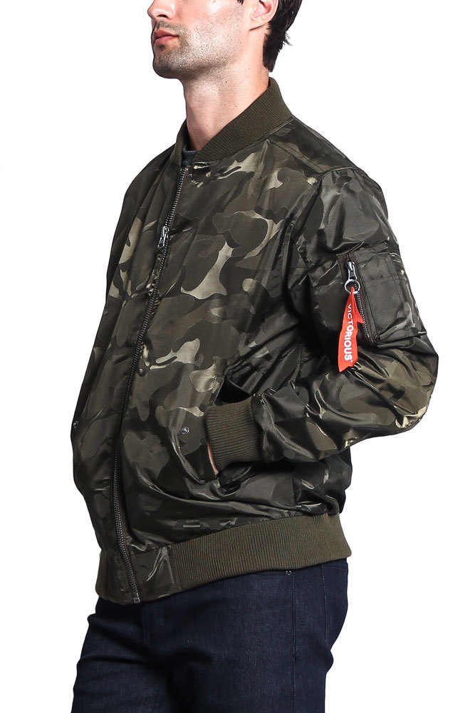 ジャケット・アウター BEVIS Camo MA-1 flight jacket KAMIYA 2024-25AW MA-1 Jacket Autumn/Winter Coordination