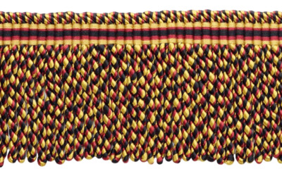 Basic Trim Collection Bordure à Franges Fines (Style BFT2) Or Antique #C4 ( Or Jaune Foncé) Vendu Au Mètre (91,4 Cm/3 Ft/0,9 M