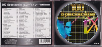 CD mit Geräuschen zur Film Vertonung - 100 Spectacular Sound Fx Vol.1