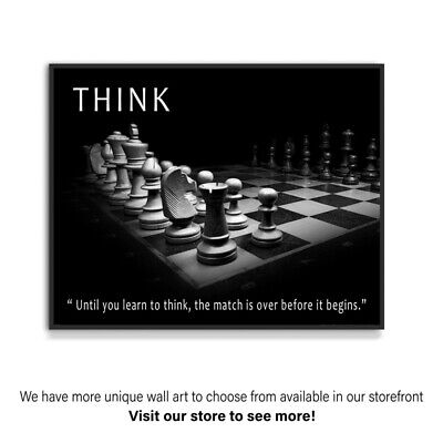 Chess Quote About Winning The Game poster 20x30 Strategy Inspiration