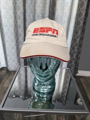 ESPN The Magazine hat baseball cap embroidered strapback 