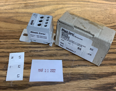 ALTECH CORP 38049 POWER DISTRIBUTION BLOCK