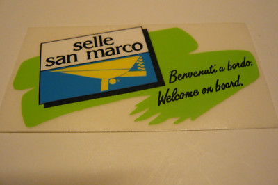 Sticker Adhésif Vintage San Marco Profil Concor, Autocollant Publicitaire Neuf