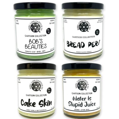 Bob's Burgers Inspired Soy Candles - 19 Scents - NEW - 9oz Glass Jar
