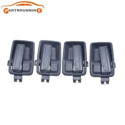 SET of 4 Gray Interior Door Handle For Isuzu 1988-1995 PICKUP 1984-1991 Trooper - Bild 1 von 4