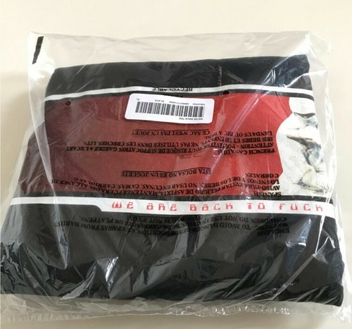 SS19 We're Back Black tee size XL T-shirt Samurai New And Unopened - Picture 2 of 6