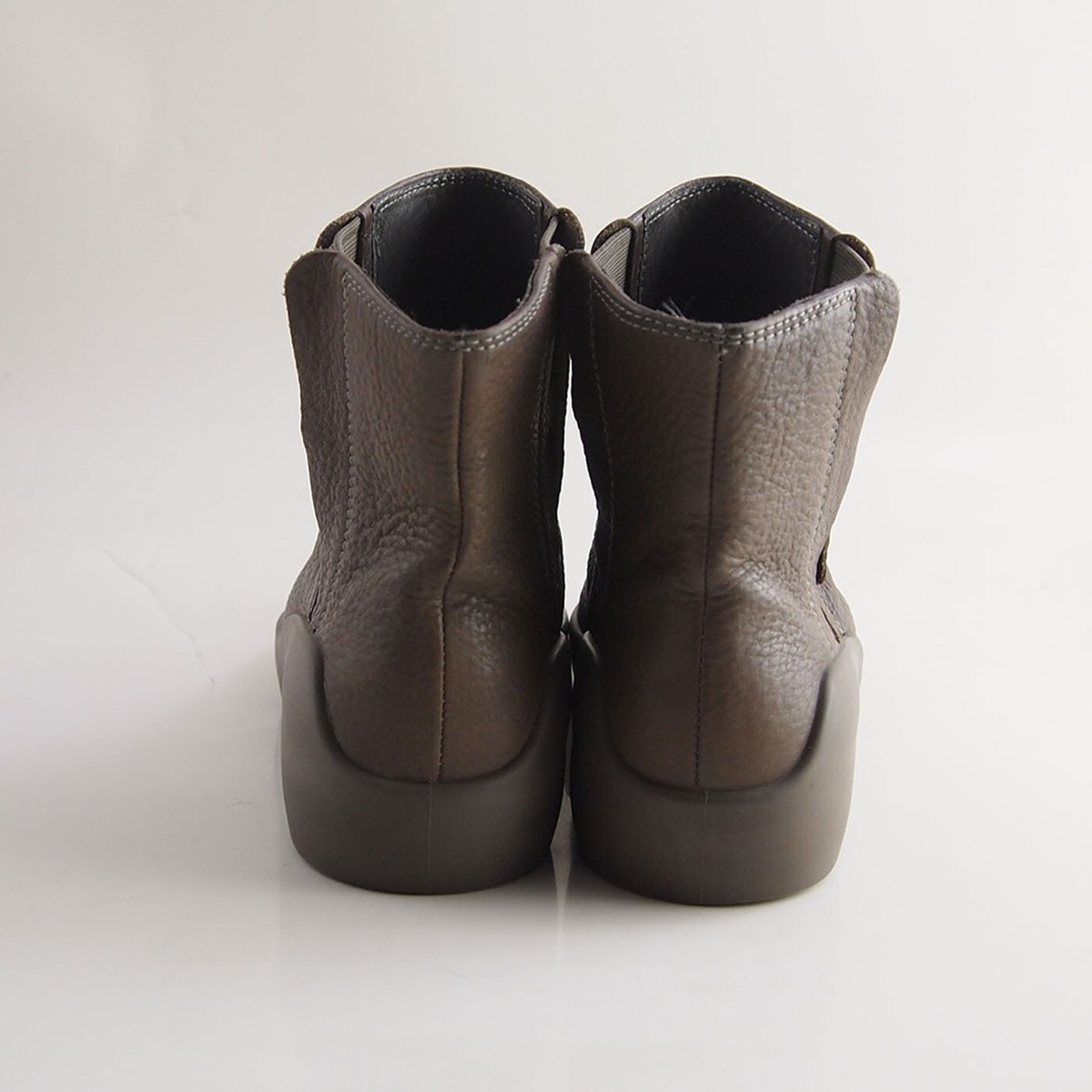 Last Conspiracy x Ecco Sneaker Boots Green Leather Womens