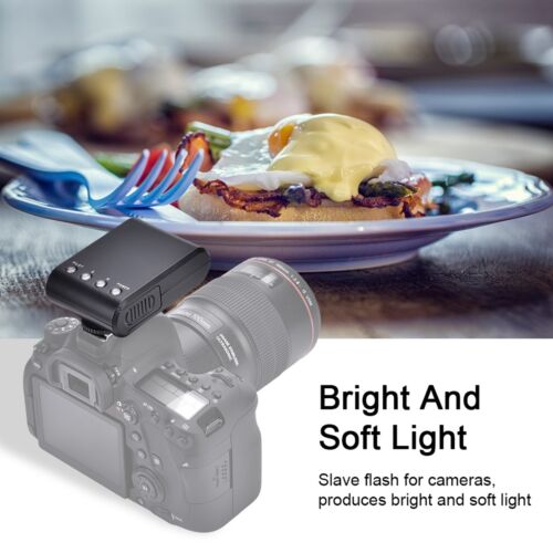 Mini Portable Digital On Camera Hot Shoe Mount Flashlight For DSLR Cameras Z - Picture 4 of 23
