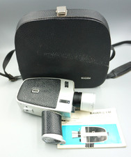 Bauer C1M Super 8 Movie Camera w/ Case, Book Runs 841