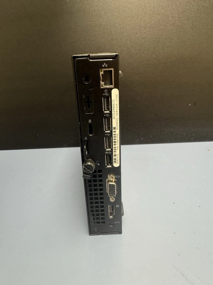 Micro PC Dell OptiPlex 3020M Core 13-4160T 3,60 GHz 8 GB 240 GB SSD Win11 Pro Foto 3 de 4