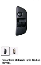 Pulsantiera SX  suzuki Ignis Codice 517920L