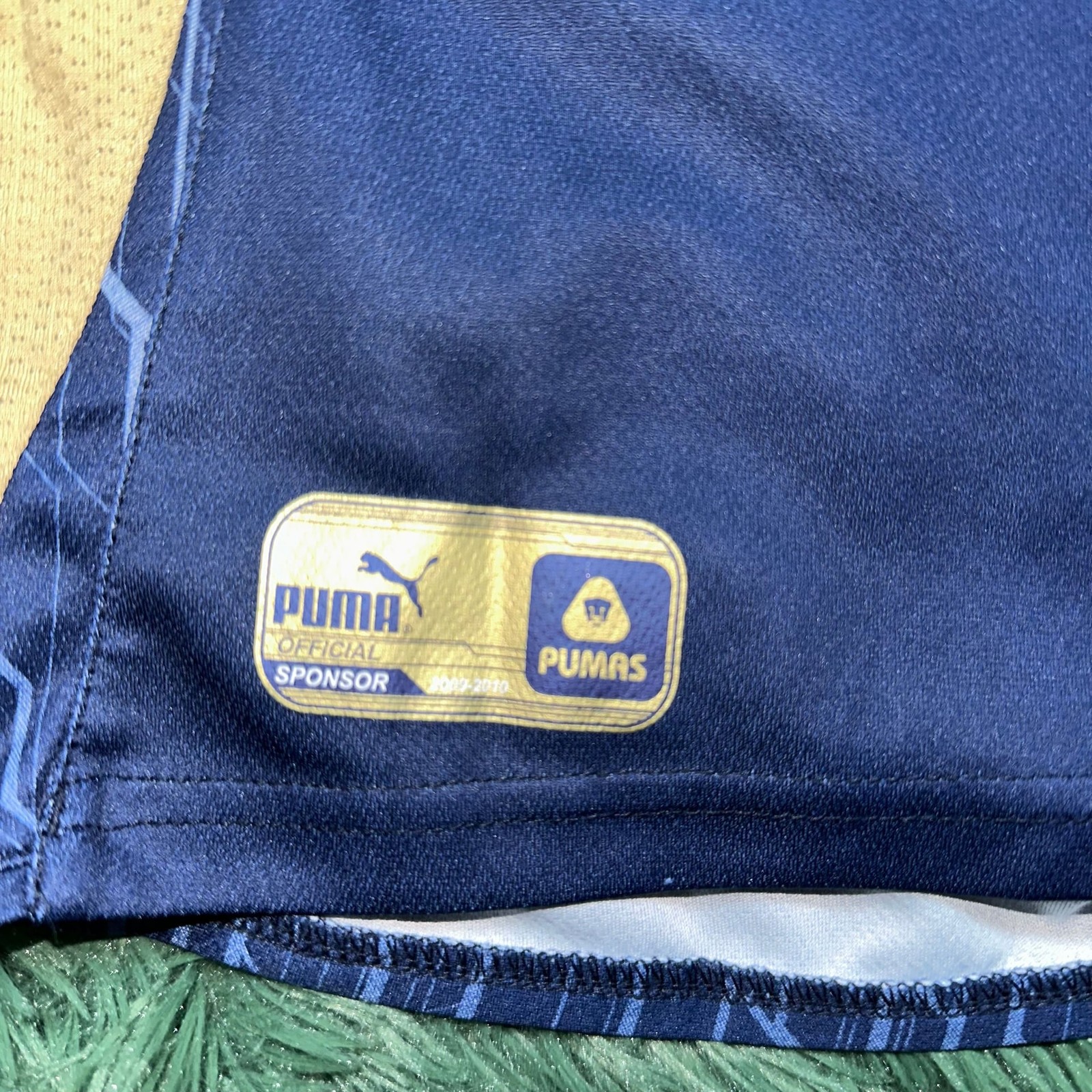 2009-2010 Puma Pumas UNAM Away Banamex Soccer Jersey Mens Large thumbnail 3