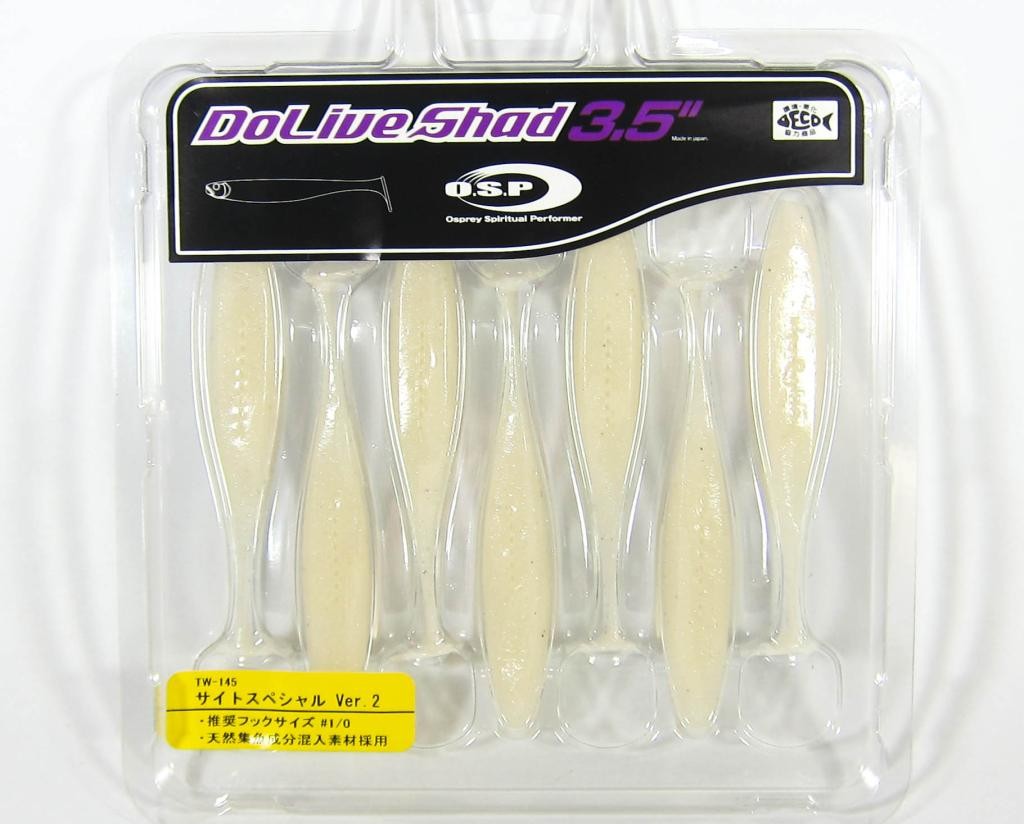 OSP Soft Lure Dolive Shad 3.5 Inches TW-145 (2731)