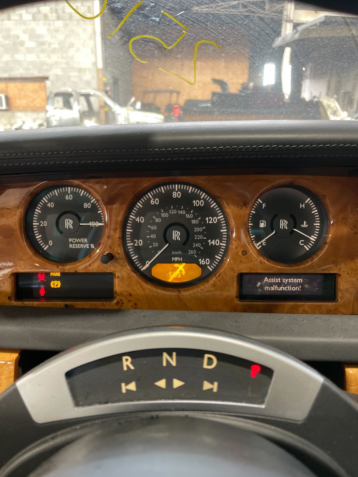 Speedometer Instrument Cluster OEM 2100306660 Rolls Royce Phantom Vii 06 *Note*