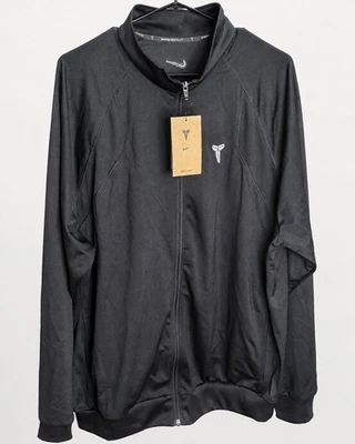 Nike Kobe Bryant Dri-FIT Knit Full Zip Jacket Men’s L Black Mamba HJ8097-010 NWT - Image 1 of 4