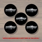 Vinyl Decal Sticker Overlays Fits Chevrolet Chevy Bowtie Wheel Center Cap x5