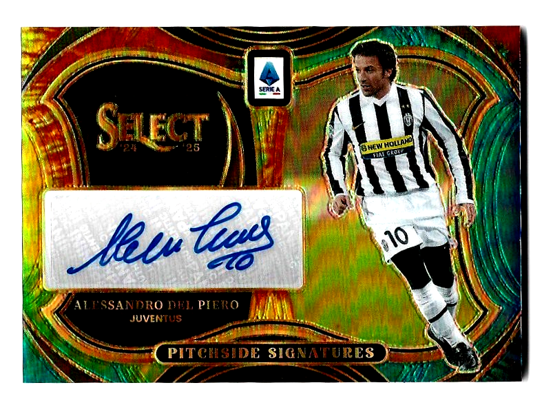 2024-25 Panini Select Serie A Pitchside Tie-Dye Alessandro Del