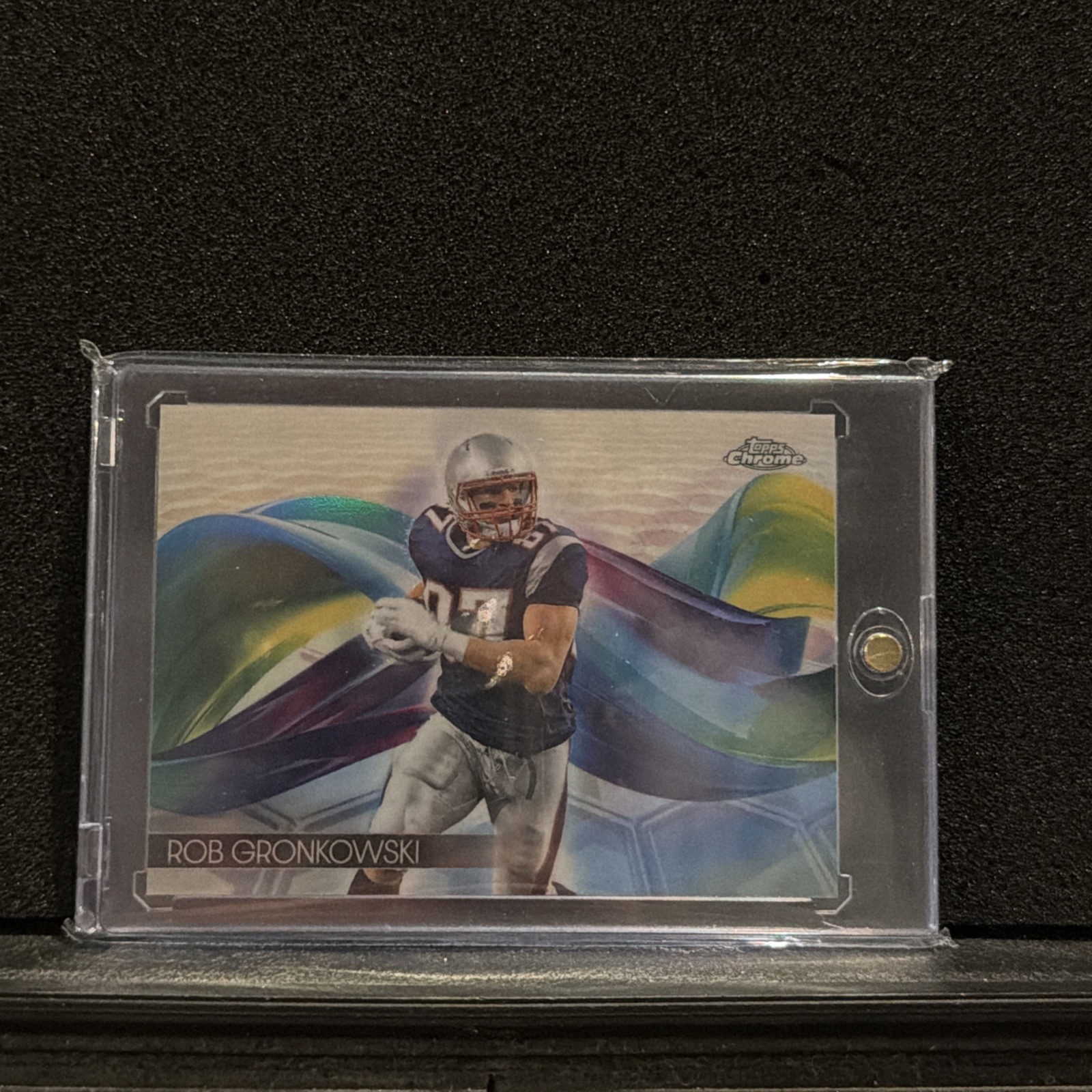 2024 Topps Chrome Helix Rob Gronkowski #H-4 Case Hit SSP New England Patriots