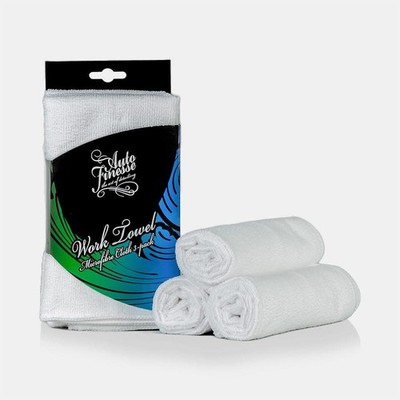 Reinigungstücher Auto Finesse Work Cloths 3 Stück Set Mikrofasertücher