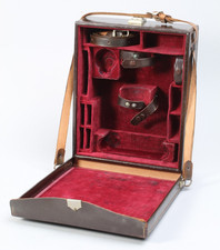 LEITZ NY FITTED CAMERA CASE FOR SCREWMOUNT LEICA HOLDS CAMERA LENSES ACCESSORIES