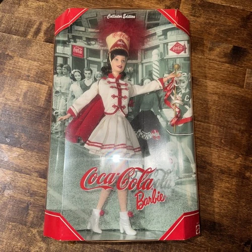 Vintage Mattel Coca-Cola Majorette Barbie Doll - Collector Edition #53974 -