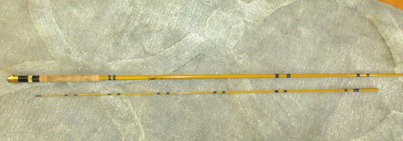 Fenwick Fiberglass Fly Fishing Rod. Model FL108–8. Two Piece 8' 6". A Beauty.