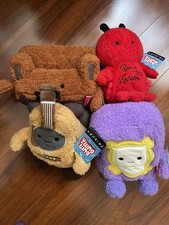 BUM BUMZ FRIENDS TV Show Plush Lobster Peephole Phoebe s Guitar Sofa NWT