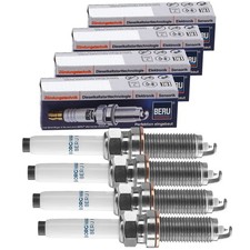 4x BORG WARNER BERU ZÜNDKERZE passend für MERCEDES CLA GLA A-B KLASSE V177 W247