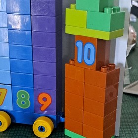 LEGO 10558 - Duplo, Train - Number Train - with over 50 additional bricks