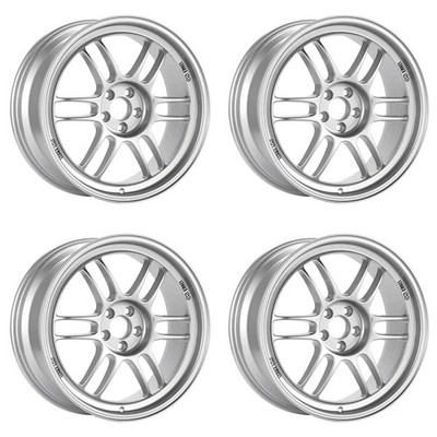 set of 4) Enkei RPF1 Silver | 17x9
