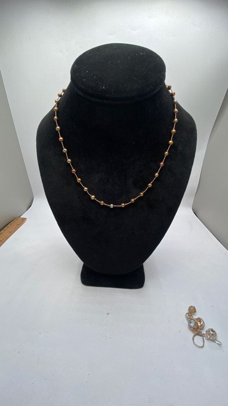Sterling Silver Pearl & Citrine Assorted Bundle 3pcs. 10.96g