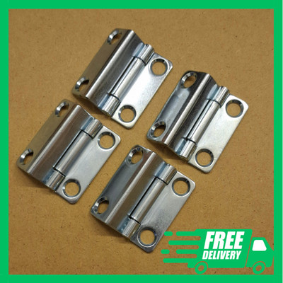 10078203 x 4 Ikea quadratische Stoßscharniere aus Metall