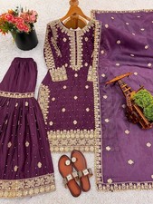 Women Dress Pakistani Salwar Kameez Readymade Suits Indian Wedding Party 3 Piece