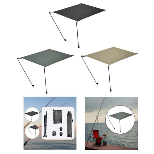 Camping Chair Sunshade Canopy Folding Chair Sunshade for Outdoor Yard Travel
