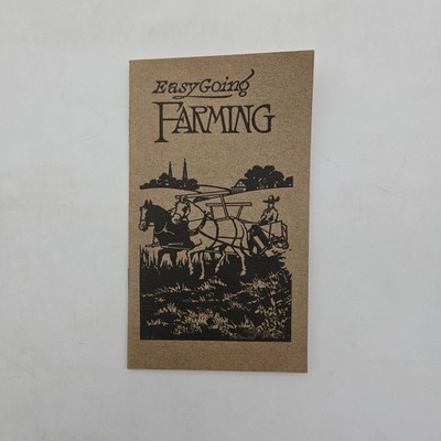 Vintage ''Easy Going Farming'' Pamphlet by Standard Oil Company | Ephemera