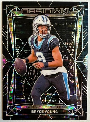 Bryce Young 2024 Panini Obsidian Football International Pulsar #26 Panthers