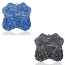 Shower Foot Scrubber, Shower Foot and Back Scrubber with Suction Cups, Shower...