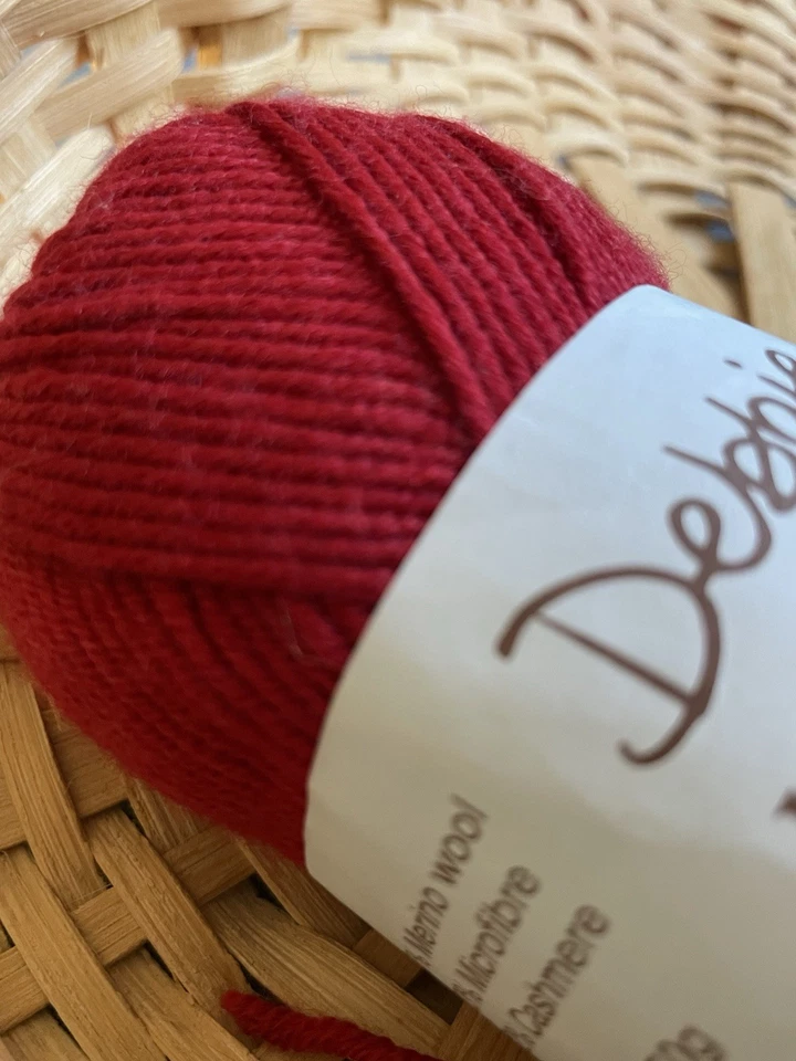 Debbie Bliss Baby Cashmerino Yarn- Color 700/Ruby- 1 Skein - Image 4 of 4