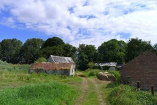 Photo A2 Bridleway to Barnack Mill (Mill Farm) The bridleway, from Witte c2021
