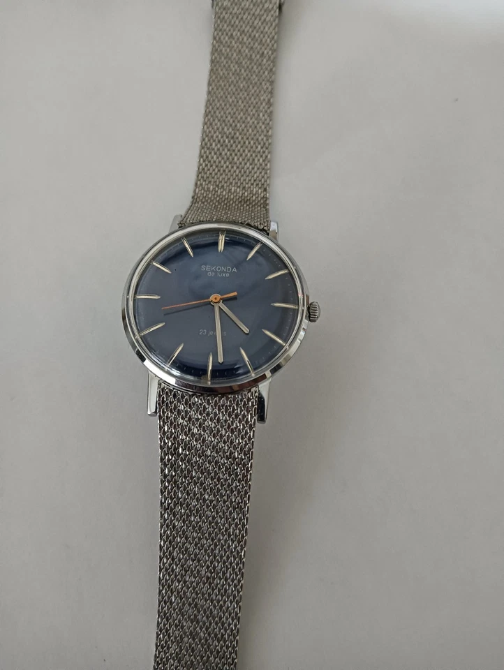 Vintage Sekonda Deluxe mens wristwatch - Image 3 of 4