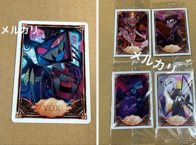 Hazbin Hotel Vox First Edition Promo Trading Card Set of 5
