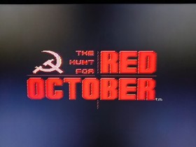 The Hunt for Red October Nintendo Entertainment System NES Game COMPLETE Boxed